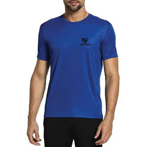 Ropa Deportiva de Entrenamiento, Camiseta Deportiva con Cuello Redondo, 100% Algodón, Transpirable, de Secado Rápido, Tejido Cómodo, Fabricada en Pakistán - Product Image 1