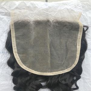 ขายส่งใส Hd สวิสปิดลูกไม้ที่มองไม่เห็น,Hd ปิดลูกไม้5X5เน้นกลางแยกเดียววาดปิดผม - Product Image 5