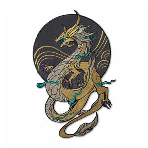 Patchs de vêtements ajustés au fer à repasser personnalisés, patchs de broderie confortables à repasser à vendre, nouveauté - Product Image 3