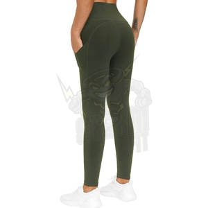 Women's XL Size High Waist Scrunch Butt Yoga <b>Leggings</b> with <b>Pockets</b> Sexy Gym Workout Fitness Sportswear Custom Spandex Clothing - Product Image 4