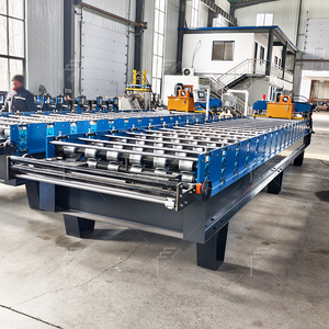 Machine de formage de tôles trapézoïdales à grande vitesse 1025 pour la construction de toitures, vente en gros d'usine pour le Ghana - Product Image 4