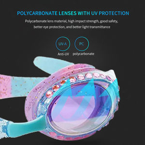 <span class=keywords><strong>แว่นตา</strong></span>ว่ายน้ําซิลิโคนสําหรับ<span class=keywords><strong>เด็ก</strong></span>เพื่อการพักผ่อนทางน้ําแบบกําหนดเองไม่มีการรั่วซึมป้องกันหมอกกันน้ําเด็ก <span class=keywords><strong>แว่นตา</strong></span>ว่ายน้ําเพชรที่ยอดเยี่ยม - Product Image 3