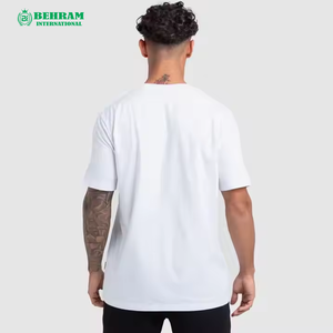 Nouveau design, t-shirts unisexes surdimensionnés en coton 100% imprimé vintage, écologiques, respirants, coupe classique, pour hommes - Product Image 1