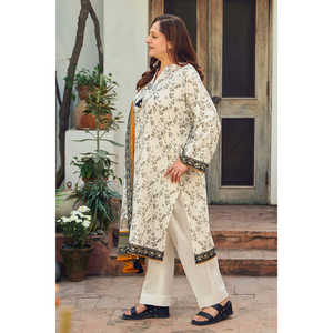 Conjunto de Traje de 3 Piezas Estampado para Mujer con Dupatta, Modelo CL-62115B - Product Image 5