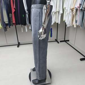 Acid Wash Vintage <b>Oversize</b> <b>Sweatpants</b> Custom Logo Design Heavyweight Cotton Casual Streetwear Straight Pants - Product Image 3