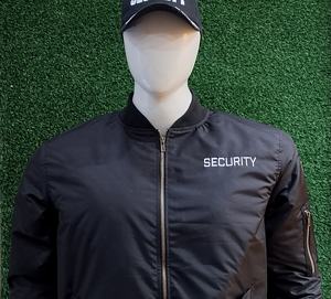 Veste de sécurité noire personnalisée pour l'hiver, uniforme de garde de sécurité, vêtements de travail chauds et imperméables pour hommes et femmes - Product Image 2