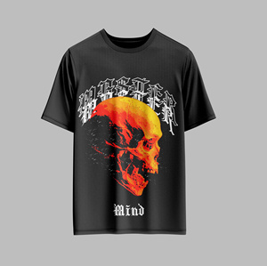 100% coton surdimensionné à manches courtes écologique sérigraphie T-Shirt Streetwear personnalisé OEM Vietnam fournisseur - Product Image 1