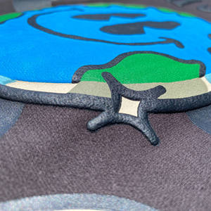 Pull-over polaire d'hiver surdimensionné de luxe pour hommes, impression bouffante, motif solide, col à capuche avec cordon de serrage personnalisé, style Streetwear - Product Image 5