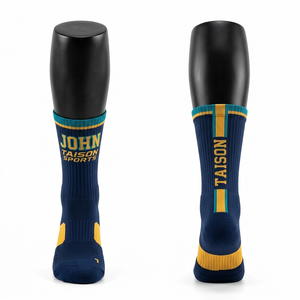 Women Basketball <b>Socks</b> Durable Breathable <b>Polyester</b> Cotton Blend Athletic Design Mesh Panel Jacquard Custom Logo men <b>socks</b> - Product Image 5