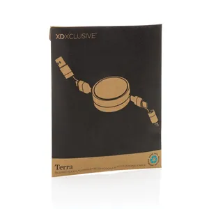 Cavo USB Retrattile 6in1 45W Terra RCS, Gadget Promozionale Sostenibile - Product Image 5