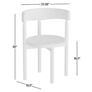 Luxury Modern Home Furniture Solid Wooden <b>Lounge</b> <b>Chair</b> Small Size for Household Restaurant Use Stackable Living Room Hotel - Product Image 5