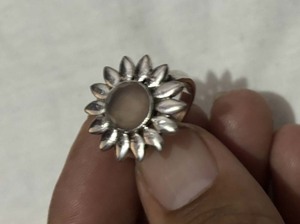 <b>Crafted</b> By Hand Sterling Silver Rings New Style Round Shape Carnelian <b>Gem</b> 10X12MM Jewelry For Anniversary Gift Women For Her - Product Image 4