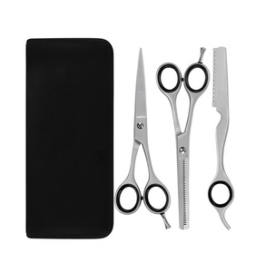 Tijeras ergonómicas de hoja recta para diestros, herramienta de corte de peluquero de alta precisión con puntas romas para peluquería de salón - Product Image 4