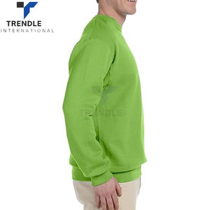 Mens Casual Long Sleeves Turtleneck Embroidered Winter Sweatshirt Soft Fleece Pullover 100% Cotton Regular Fit Lightweight Warm - Product Image 4