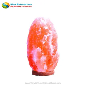 Sian Enterprises Lampe au sel de thérapie aromatique naturelle Style himalayen sculpté pour la décoration de la maison Feng Shui - Product Image 2