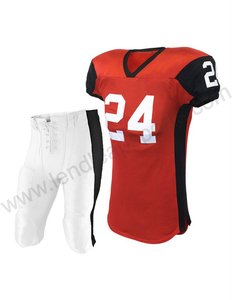 Uniformes de Fútbol Americano Personalizados de Alta Calidad en Poliéster para Adultos, Bordados y Sublimados, Cortos, de Secado Rápido, Ligeros y Transpirables - Product Image 6