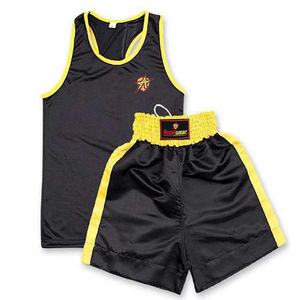 Vente en gros Offre Spéciale boxe uniforme kit 100% polyester boxe sport uniforme taille personnalisée meilleurs uniformes de boxe - Product Image 4