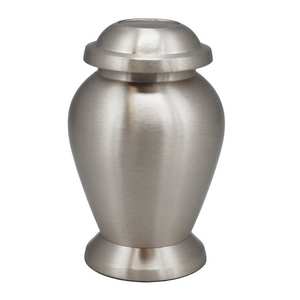 Urne funéraire en étain « Grenouille paisible » avec option de breloques d'amour, fournitures funéraires en aluminium pour les corps humains - Product Image 5