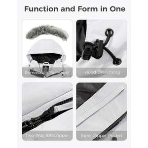 Chaqueta acolchada de algodón ligera informal de moda Otoño Invierno para hombre, nueva capucha cortavientos cálida, decoración bordada, abrigo Masculino - Product Image 5