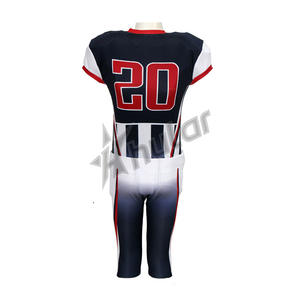 ชุดเจอร์ซีย์ฝึกซ้อมอเมริกันฟุตบอลเย็บสำหรับเด็กและผู้ใหญ่ - Product Image 4