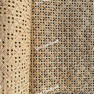 Sisu Artisanat Rotin Sangle Canne avec Double Étoile Motif Tissé Techniques - Product Image 6