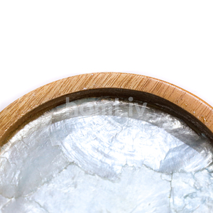 Sous-verre décoratif en bois de teck naturel, tapis rond pour table, sous-verre pour bar, café, boissons, sous-verre fait main, décoration pour la maison - Product Image 4