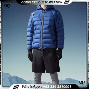 Chaquetas Acolchadas para Hombre de Alta Calidad OEM, Chaquetas Acolchadas con Cremallera Completa, Chaquetas Acolchadas de Talla Grande para Hombre - Product Image 4