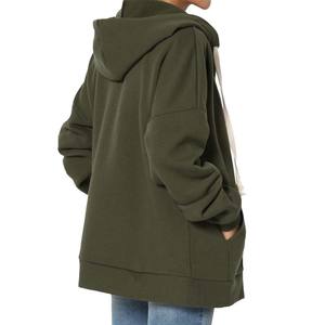 เสื้อฮู้ดซิปสำหรับผู้หญิง แฟชั่นสาวๆ ออกกำลังกาย แฟชั่นฤดูใบไม้ร่วง เสื้อฮู้ดทันสมัย - Product Image 4