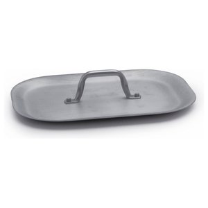 Professional Series 7000 Natural Silver 7041 25 PROFESSIONAL SERIES 7000 Aluminum <b>Pot</b> <b>Lid</b> (25x18cm) for Soup & Stock <b>Pots</b> - Product Image 1
