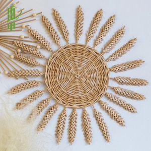 Nuevas bandejas de sol hechas a mano de lujo nueva tendencia caliente laca de ratán con almacenamiento de bambú de nácar para uso en la cocina al por mayor - Product Image 5