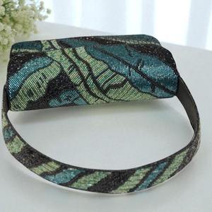 Sac à perles multicolores avec poignée, sac à main, sac décontracté, artisanat indien, fait main, sac baguette - Product Image 6