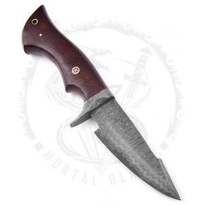 Vente chaude prix usine manche en bois meilleur couteau de poche Bowie de Camping en acier inoxydable manche en bois de Rose couteau de Camping - Product Image 3