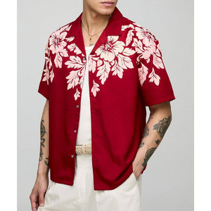 เสื้อโพลีเอสเตอร์สำหรับผู้ชายเสื้อแห้งเร็วสำหรับผู้ชายเสื้อลำลองพิมพ์ลายซับลิเมชัน100% โลโก้ได้ตามต้องการ - Product Image 4