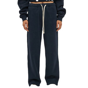 Conjunto Deportivo de 2 Piezas para Hombre/Mujer, Estilo Liso, 350GSM, Sudadera con Capucha y Pantalones Deportivos de Felpa, Venta al Por Mayor - Product Image 3