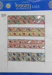 Hot Selling Custom Embroidery Guipure Cotton Lace Trim Geometric Design for Garment Accessories Shoes <b>Bags</b> Gifts Decoration - Product Image 2