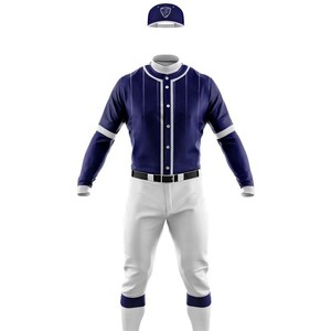 Uniforme de baseball à séchage rapide de haute qualité nouveau design en vente en gros uniforme de baseball respirant équipe de vêtements de sport sublimée - Product Image 3