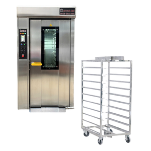 <b>Rotary</b> Oven for Bakery 16 Trays With Altuntop Trolley Iso Certificate 28Kw/H Capacity Industrial Bread Oven Kien an Manufacturer - Product Image 1