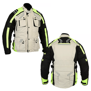 Traje de Motociclismo Personalizable de Cuero, Resistente al Viento, Talla Grande, para Hombre y Mujer - Product Image 6
