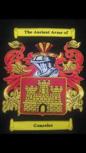Patch en tissu non tissé en velours brodé fait main à coudre, motif Château Rouge, forme irrégulière, pour chapeau - Product Image 1