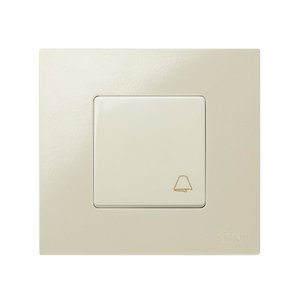 Pulsante a campana color avorio (Simon 27 27150-62) - Product Image 2