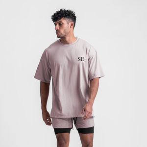 Camisetas de Manga Larga con Cuello Redondo, 100% Algodón, para Hombre, Impresión Personalizada, Hombros Caídos, Tallas Grandes, Secado Rápido y Ecológicas - Product Image 2