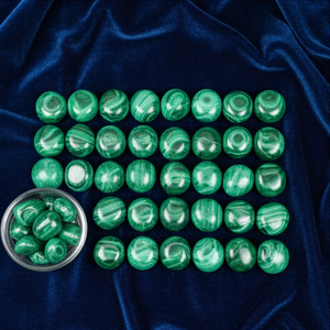 Malachite verte naturelle, pierre précieuse cabochon en vrac, approvisionnement pour la fabrication de bijoux, vente en gros pour les acheteurs industriels, utilisation à l'exportation - Product Image 4