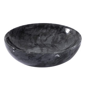 Cuenco Decorativo de Mármol Blanco Natural Hecho a Mano para Decoración del Hogar, Elegante Cuenco de Frutas de Piedra Sólida Pulida, Centro de Mesa, Artículo de Regalo - Product Image 4