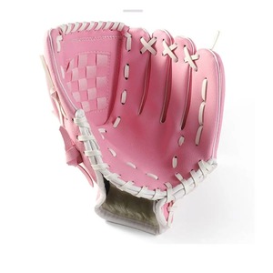 ถุงมือเบสบอลหนังสังเคราะห์แบบพรีเมี่ยม, ถุงมือสนามฝึกซ้อมขนาด9.5-12.5นิ้วสำหรับผู้ใหญ่และเยาวชนใช้ได้กับซอฟท์บอล - Product Image 2