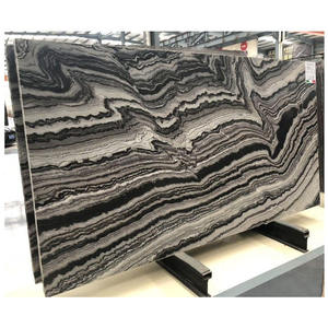 Encimera de Cocina Moderna de Mármol Indio Natural Pulido, Color Blanco Zebra, Encimera de Baño, para Comedor, Villa, Hogar, Uso Comercial - Product Image 3