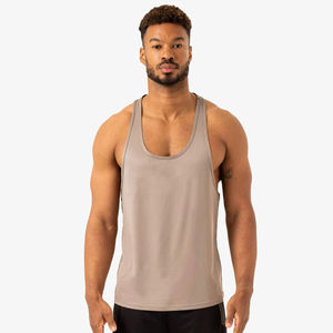 Vente en gros de débardeurs en coton pour hommes pour l'été, logo personnalisé, débardeur de musculation pour la salle de sport, débardeur de musculation pour hommes - Product Image 1