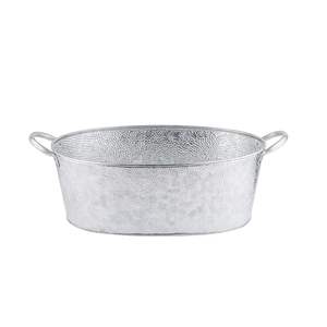 Bañera de bebida galvanizada Sol Living para fiestas, bañera de bebida de acero inoxidable, cubo de hielo para organizar fiestas, Cubo de bebida - Product Image 6