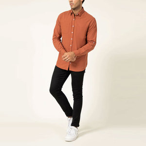 Camisa de vestir de color personalizada de la mejor calidad Camisas de vestir de manga larga disponibles en camisas de vestir de todos los tamaños - Product Image 5