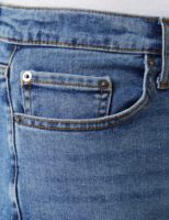 Jeans crayon taille mi-haute pour hommes, personnalisés, de haute qualité, style urbain, respirants, en denim écologique, extensibles, délavés, imperméables, vente en gros