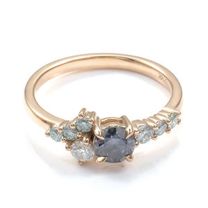 Bague unisexe plaquée or jaune 14 carats, diamant ovale de taille tailleuse cultivé en laboratoire, argent 925 de haute qualité, style hip-hop, certifiée IGI, bagues fines - Product Image 4